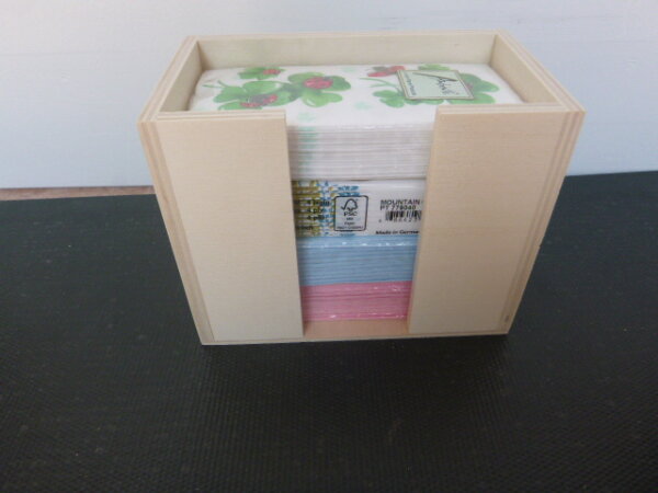 Taschentuchhalter, Nastuchhalter Holz