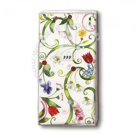 Taschentuch Florale Ornamente